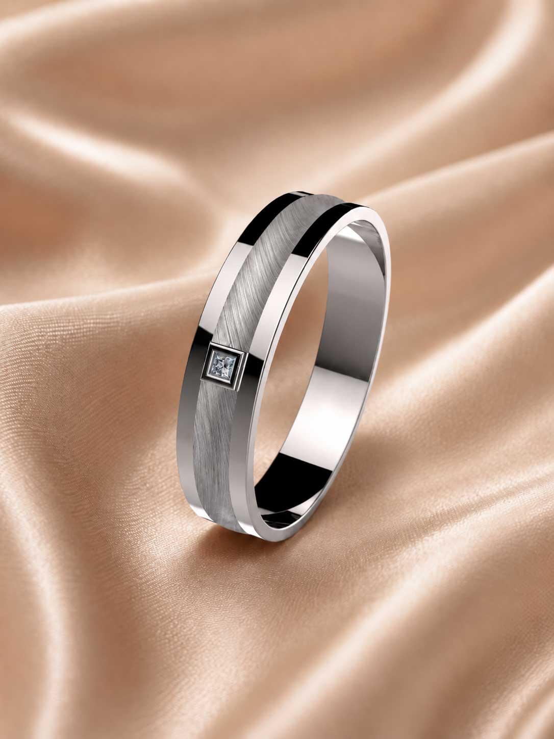 AMOR con diamante